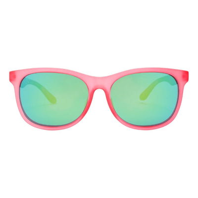 Marsquest Momentum Sunglasses - Ultra Pink & Neon Green - BlackToe Running