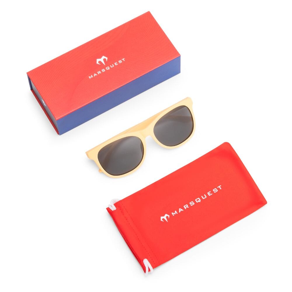 Marsquest Momentum Sunglasses - Mango & Charcoal - BlackToe Running