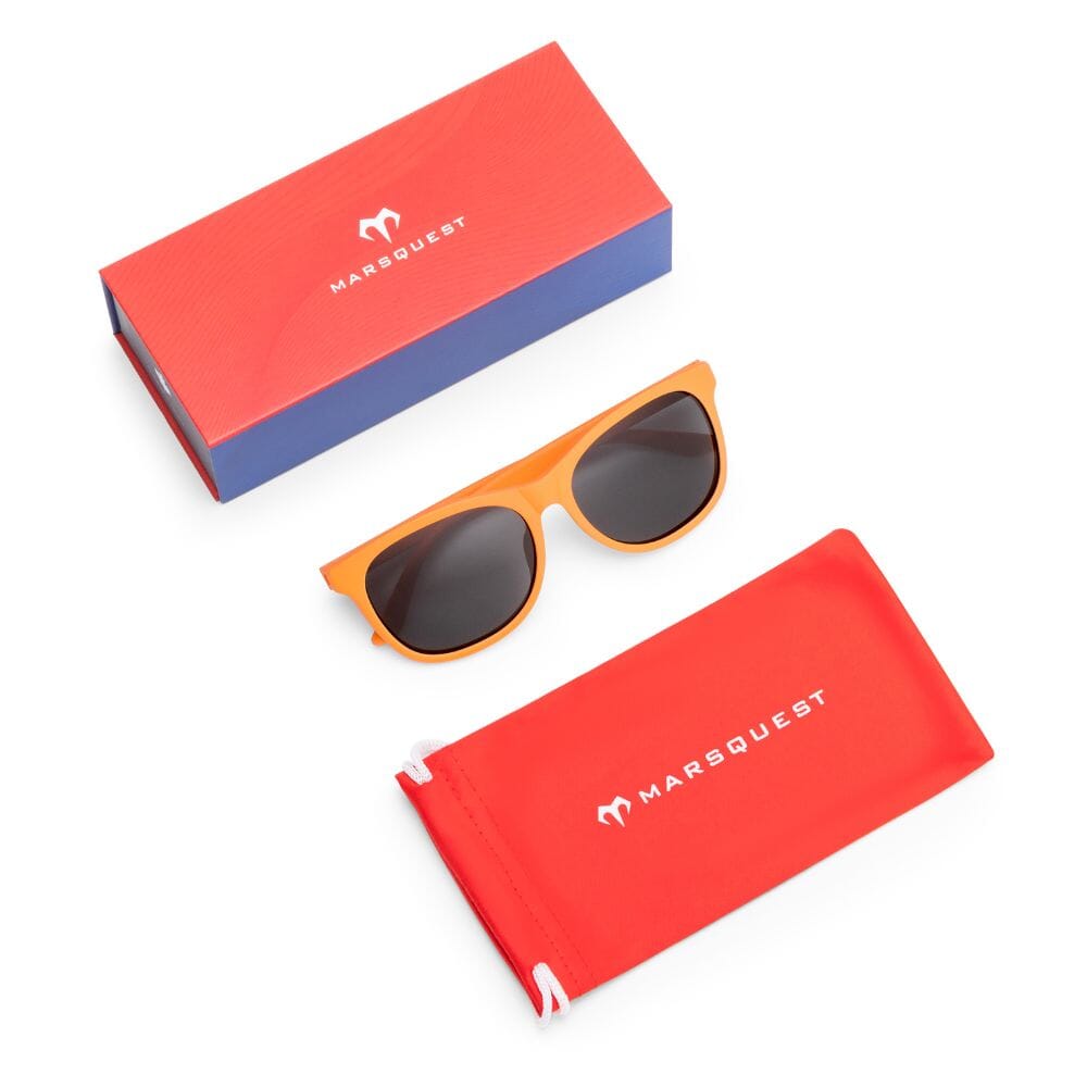 Marsquest Momentum Sunglasses - Orange & Charcoal - BlackToe Running