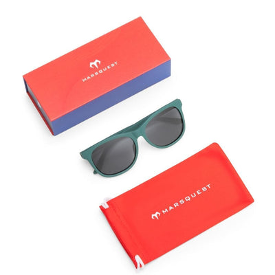 Marsquest Momentum Sunglasses - BlackToe Running#colour_emerald-charcoal