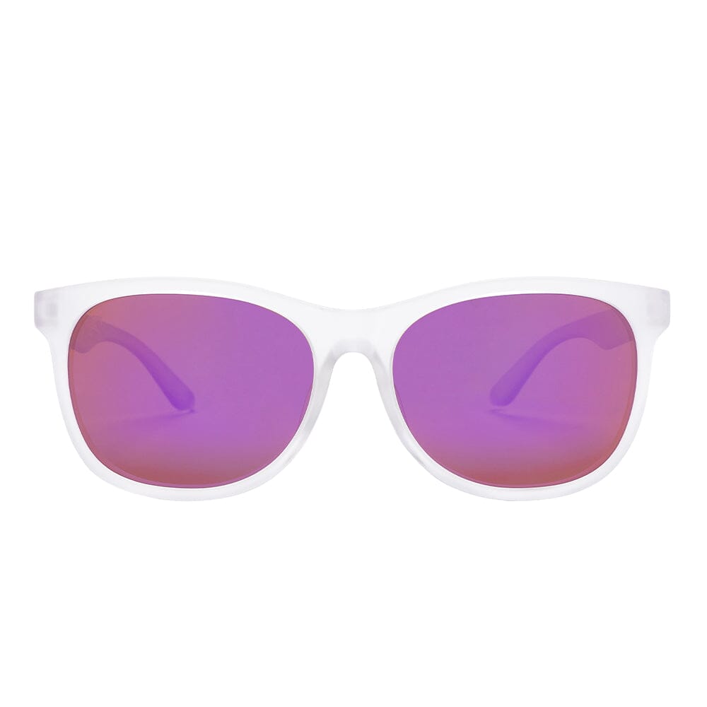 Marsquest Momentum Sunglasses - Iced Crystal & Neon Purple Sunglasses - BlackToe Running - 