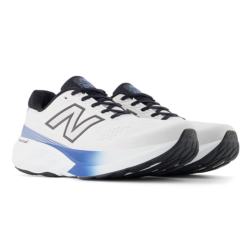 New Balance Men's Fresh Foam X 880v15 - BlackToe Running#colour_white-blue-agate