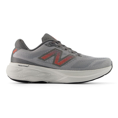 New Balance Men's Fresh Foam X 880v15 - BlackToe Running#colour_slate-grey-reflection-urgent-red
