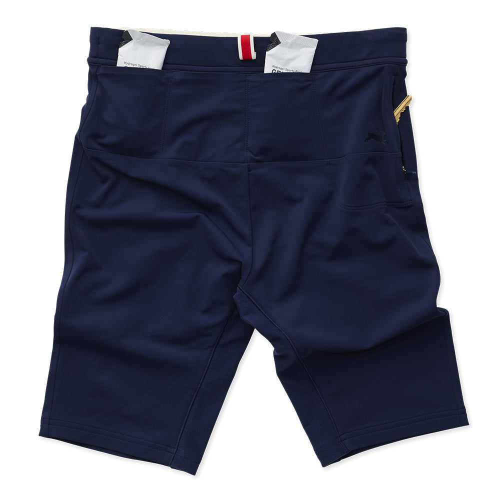 Tracksmith Men's Turnover Half Tights Men's Bottoms - BlackToe Running#colour_indigo