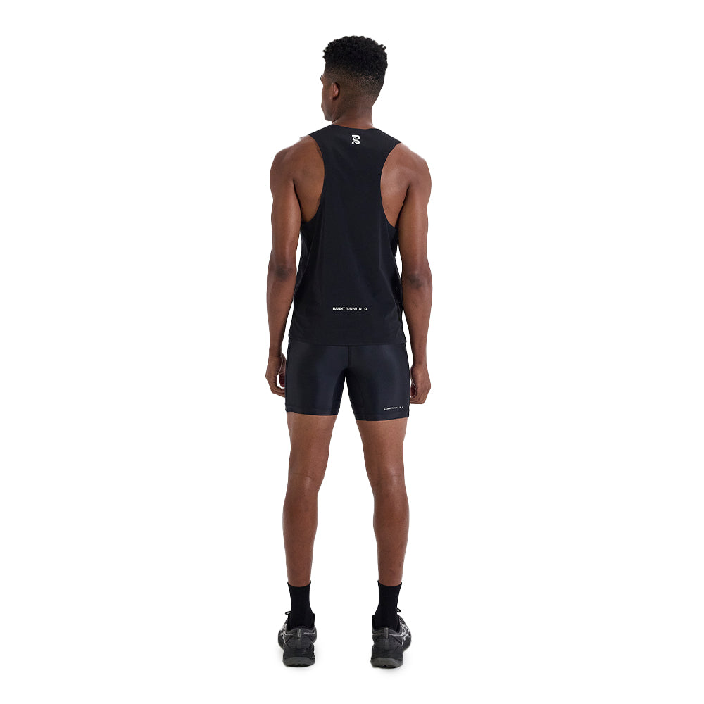 Bandit Running Men's Superbeam Next Gen 7 Pocket Quarter Tights - BlackToe Running