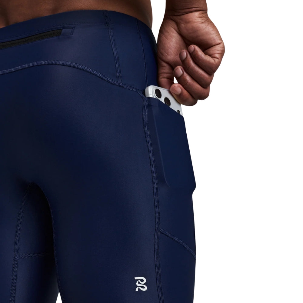 Bandit Running Men's Superbeam™ Next Gen 7 Pocket Half Tights - BlackToe Running