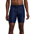 Bandit Running Men's Superbeam™ Next Gen 7 Pocket Half Tights - BlackToe Running#colour_ny-navy