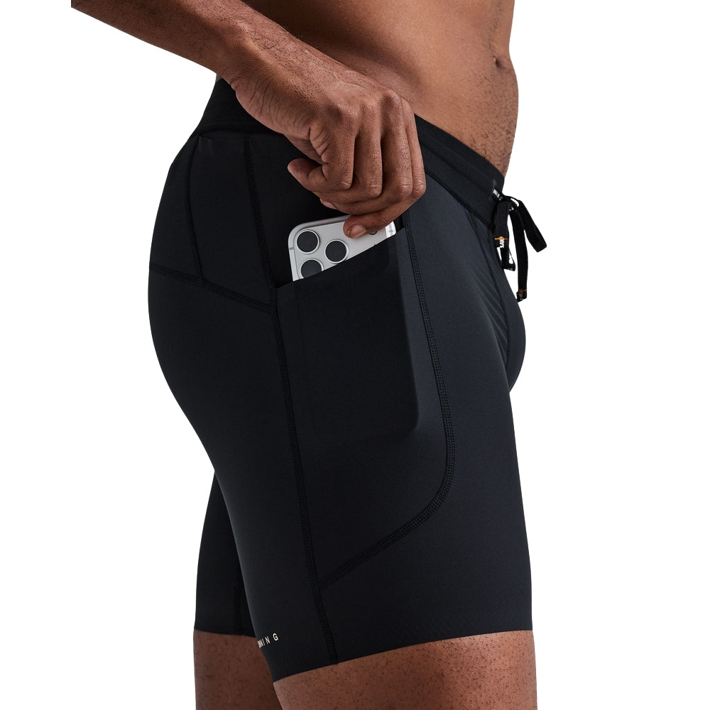 Bandit Running Men's SoLite™ Quarter Tights - BlackToe Running