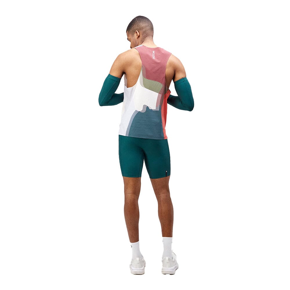 Bandit Running Men's Cadence™ Next Gen 7 Pocket Half Tights - BlackToe Running#colour_pine