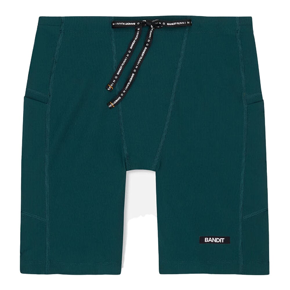 Bandit Running Men's Cadence™ Next Gen 7 Pocket Half Tights - BlackToe Running#colour_pine