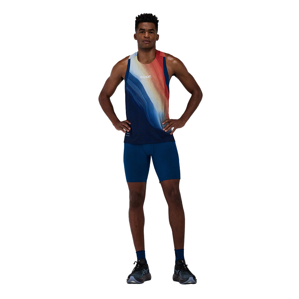Bandit Running Men's SoLite 5 Pocket Half Tights - BlackToe Running