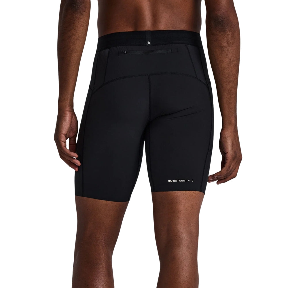 Bandit Running Men's SoLite™ Half Tights - BlackToe Running#colour_black