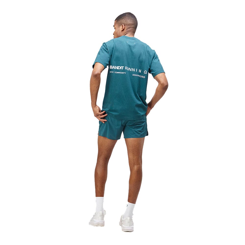 Bandit Running Men's Vento™ 5" Training Short - BlackToe Running#colour_pine