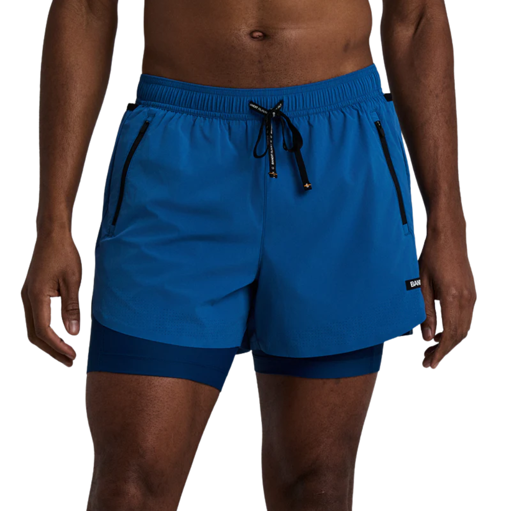 Bandit Running Men's Vento Next Gen 2-In-1 Run Short - BlackToe Running#colour_aegean-blue