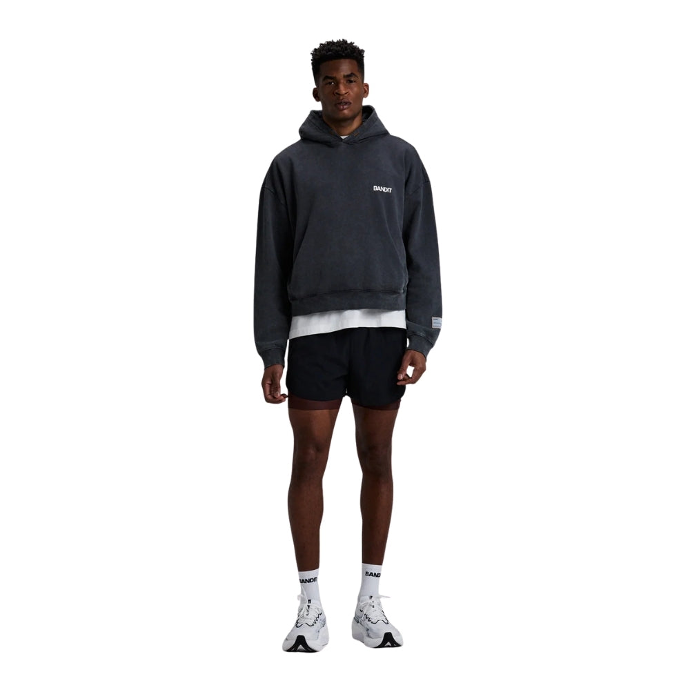 Bandit Running Men's Vento Next Gen 2-In-1 Run Short - BlackToe Running