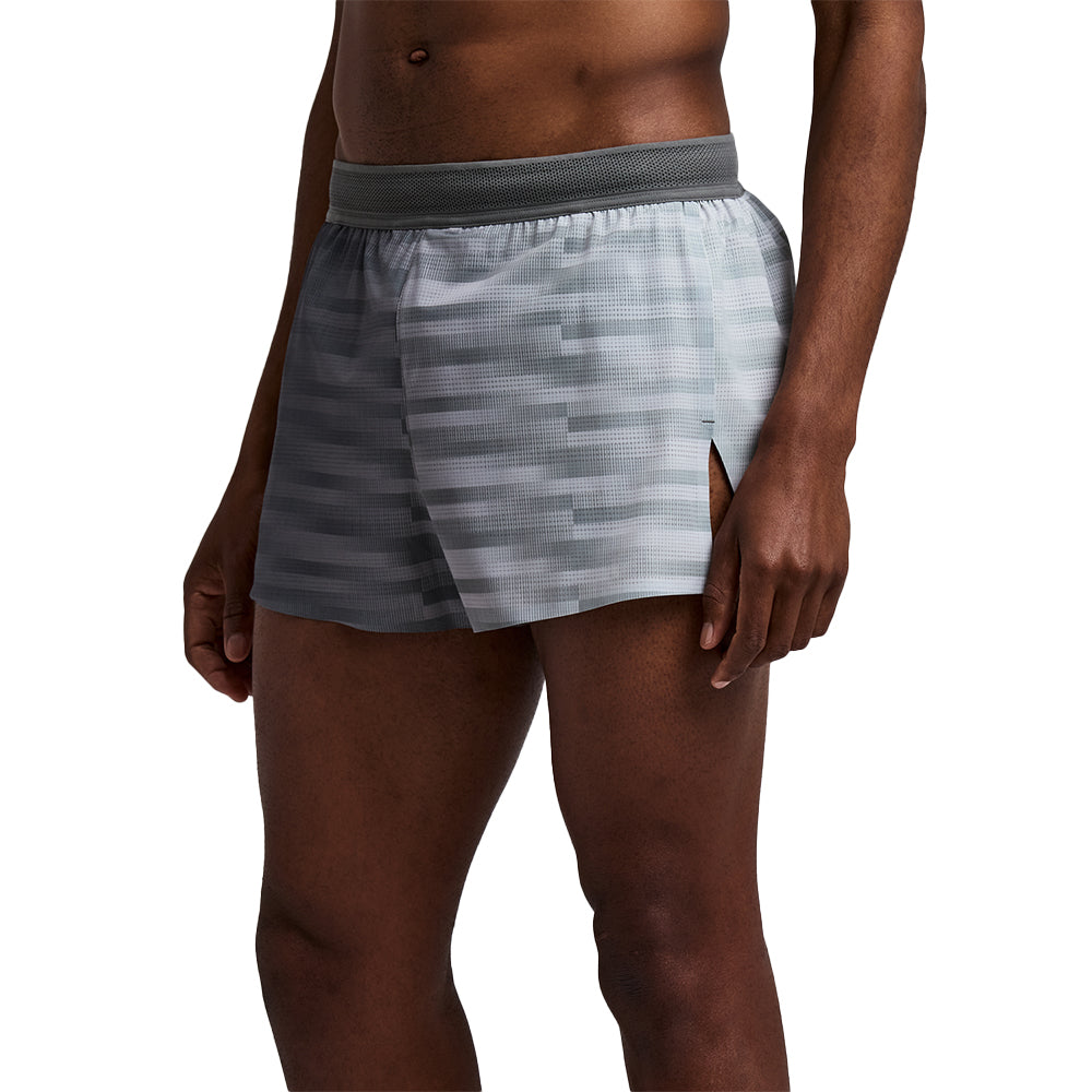 Bandit Running Men's CoolGrid™ 3" Split Short - BlackToe Running
