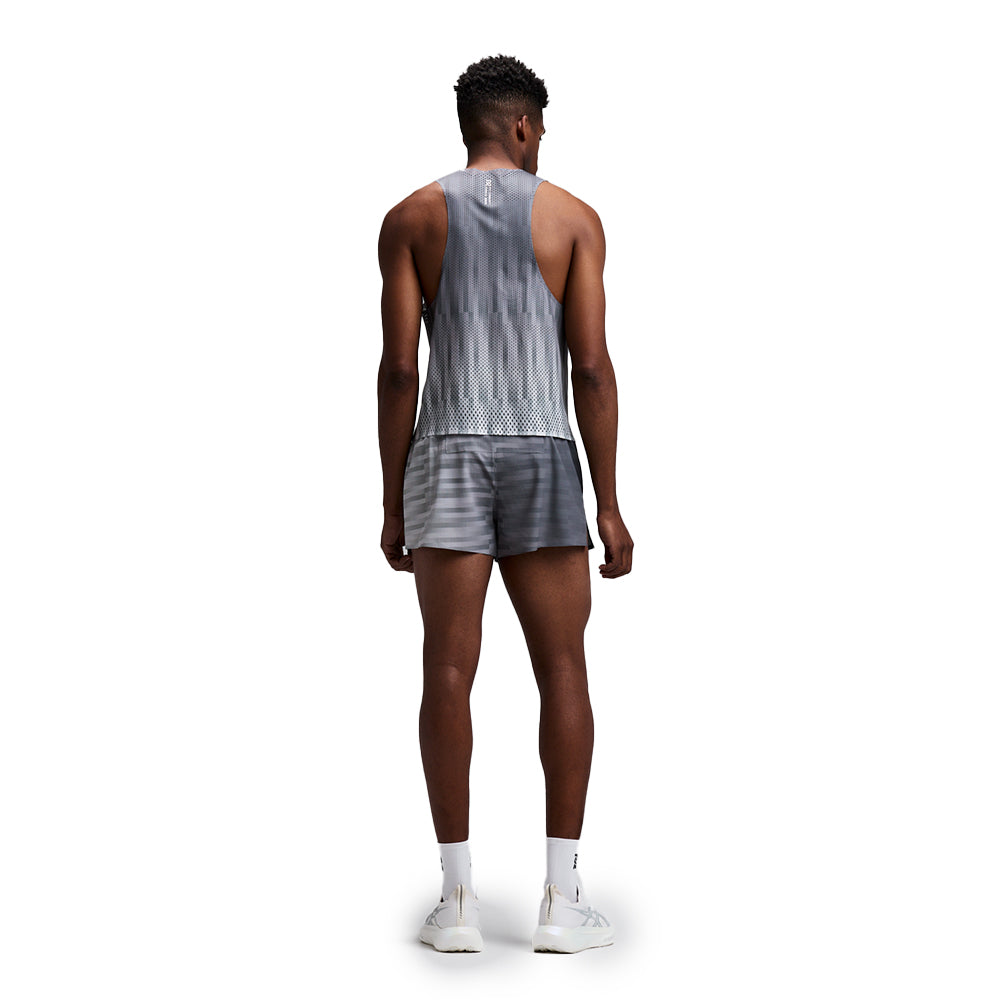 Bandit Running Men's CoolGrid™ 3" Split Short - BlackToe Running