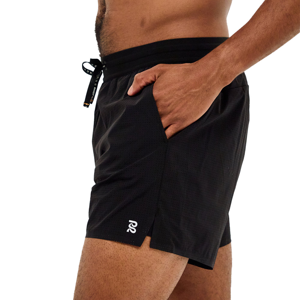 Bandit Running Men's Vento™ 5" Training Short - BlackToe Running#colour_black