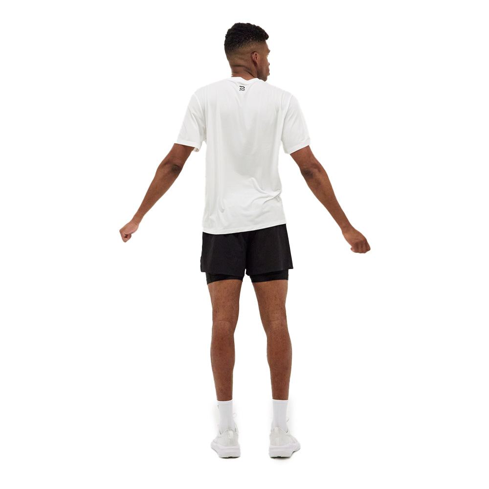 Bandit Running Men's Vento™ 4" 2-in-1 Short - BlackToe Running#colour_black