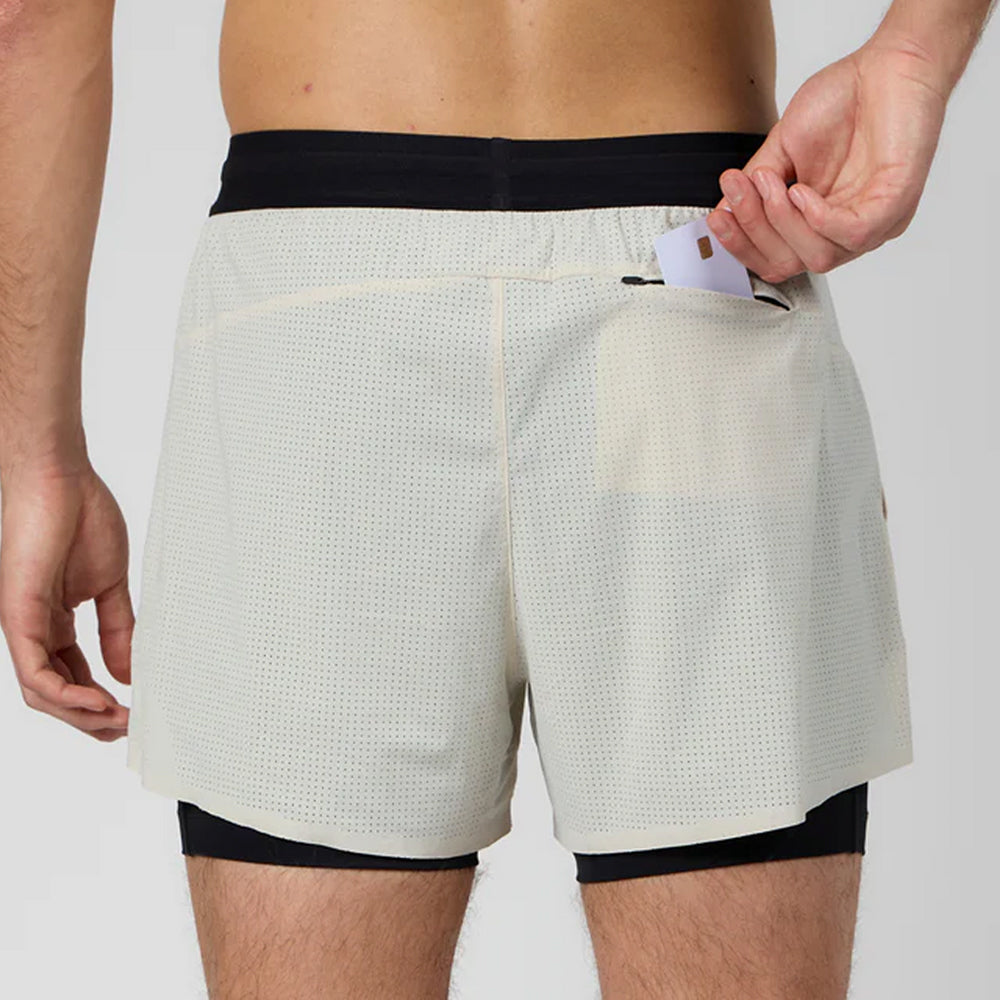 Bandit Running Men's Vento™ 4" 2-in-1 Short - BlackToe Running#colour_champagne