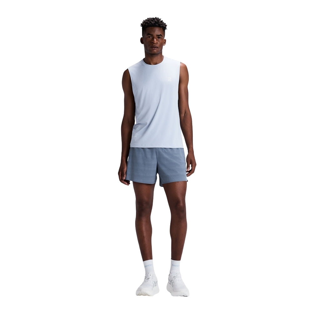 Bandit Running Men's CoolGrid™ 5" Run Short - BlackToe Running