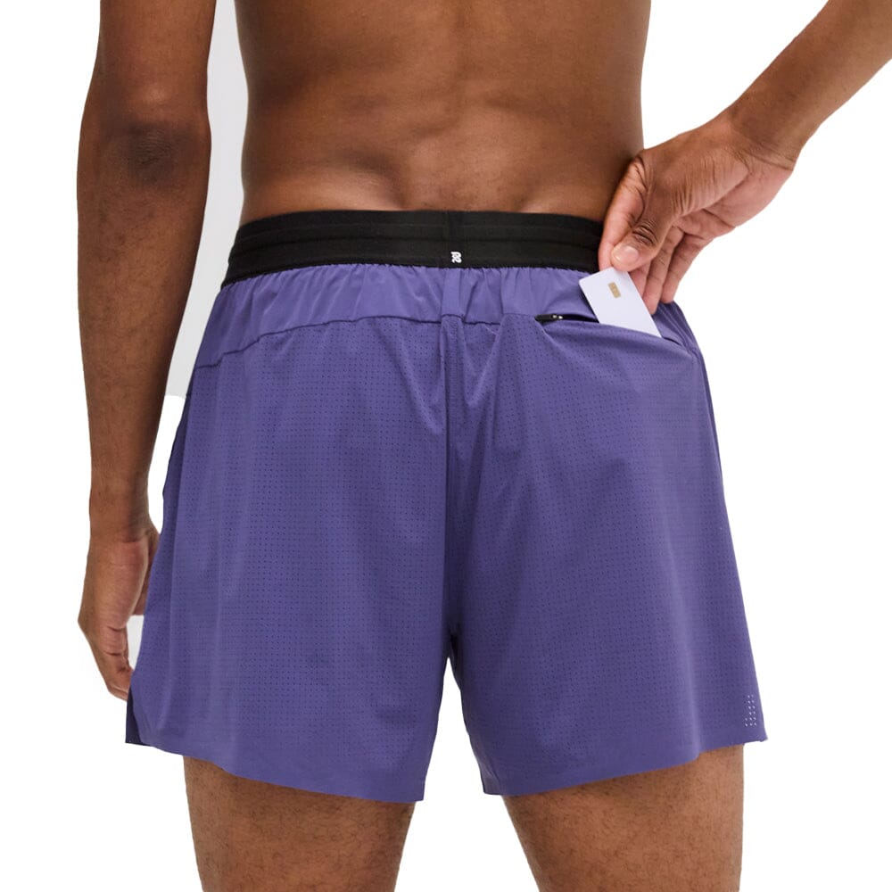 Bandit Running Men's Vento™ 5" Training Short - BlackToe Running#colour_purple-dusk