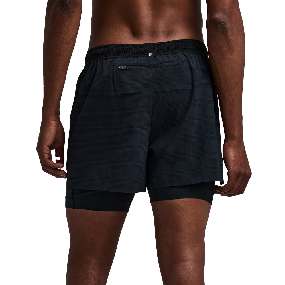 Bandit Running Men's CoolGrid™ 2-in-1 Run Short - BlackToe Running
