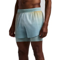 Bandit Running Men's CoolGrid™ 2-in-1 Run Short - BlackToe Running#colour_lagoon-multi