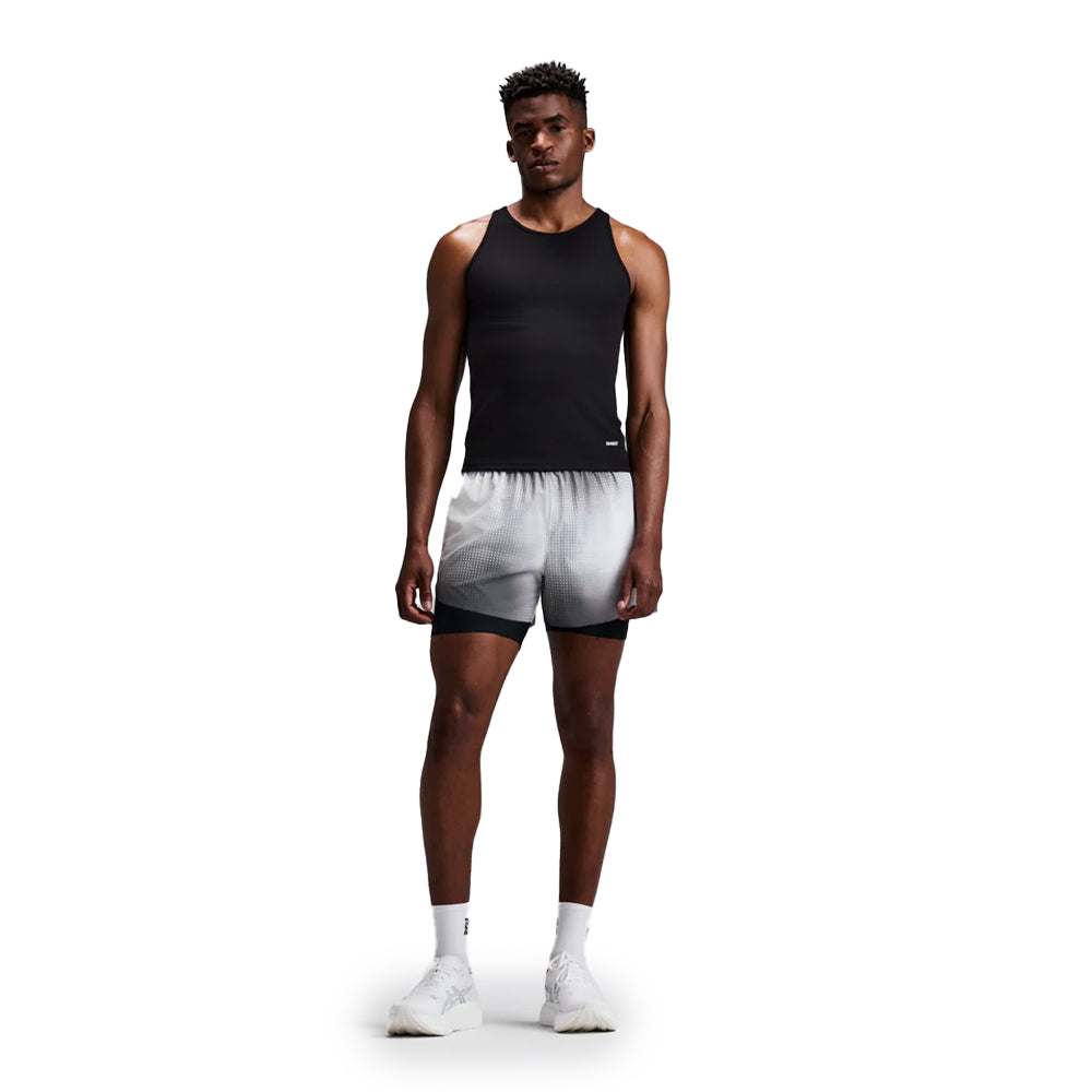 Bandit Running Men's CoolGrid™ 2-in-1 Run Short - BlackToe Running