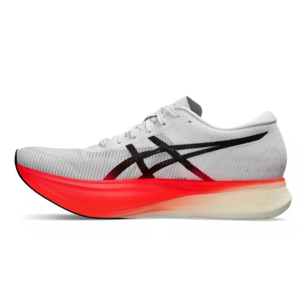 Asics Metaspeed Edge+ Unisex Shoes - BlackToe Running#colour_white-black-red
