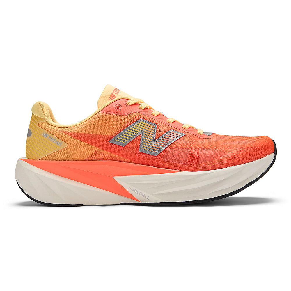 New Balance Men's FuelCell Rebel v5 - Black Toe Running#colour_tangerine-heat