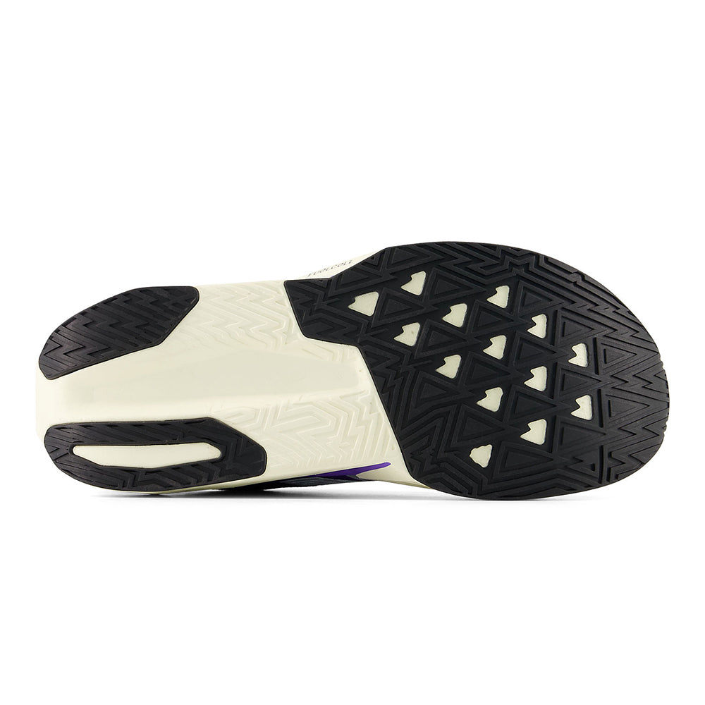 New Balance Men's FuelCell Rebel v5 - Black Toe Running#colour_electric-indigo-truffle-salt