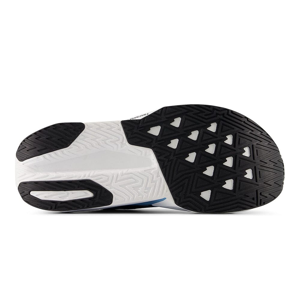 New Balance Men's FuelCell Rebel v5 - Black Toe Running#colour_still-water-raincloud