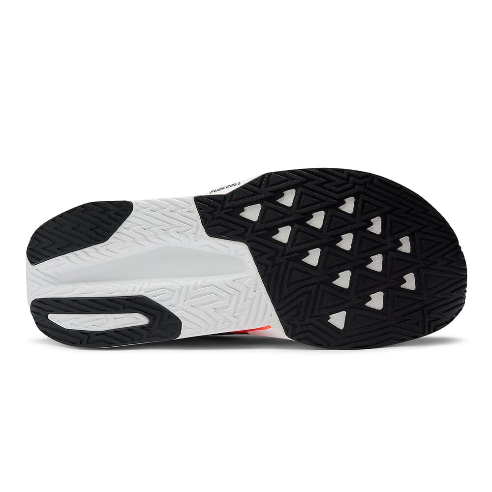 New Balance Men's FuelCell Rebel v5 - Black Toe Running#colour_urgent-red-white