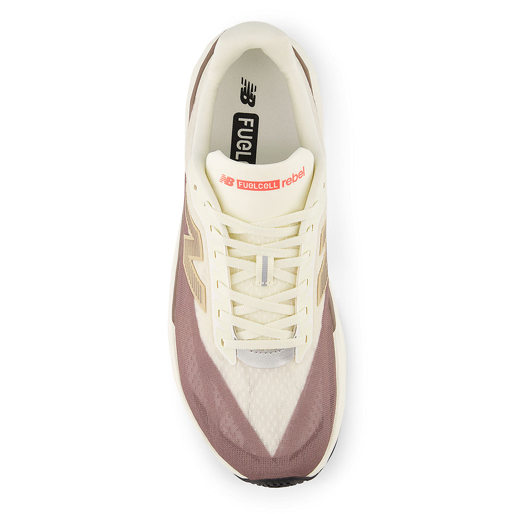 New Balance Men's FuelCell Rebel v5 - Black Toe Running#colour_angora-earth-shadow