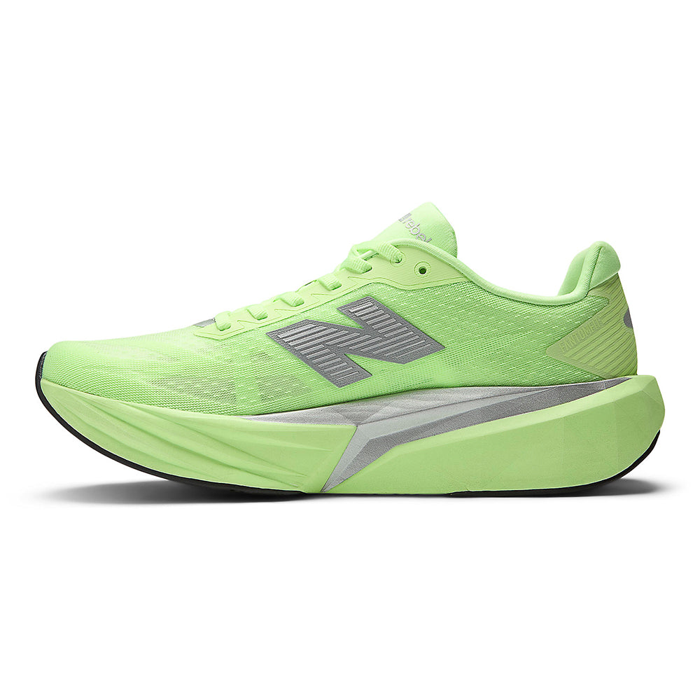 New Balance Men's FuelCell Rebel v5 - Black Toe Running#colour_mint-flash-lab-green