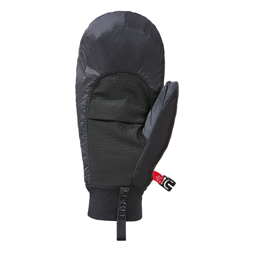 Kombi Men's Flip Grip Mittens - BlackToe Running#colour_black