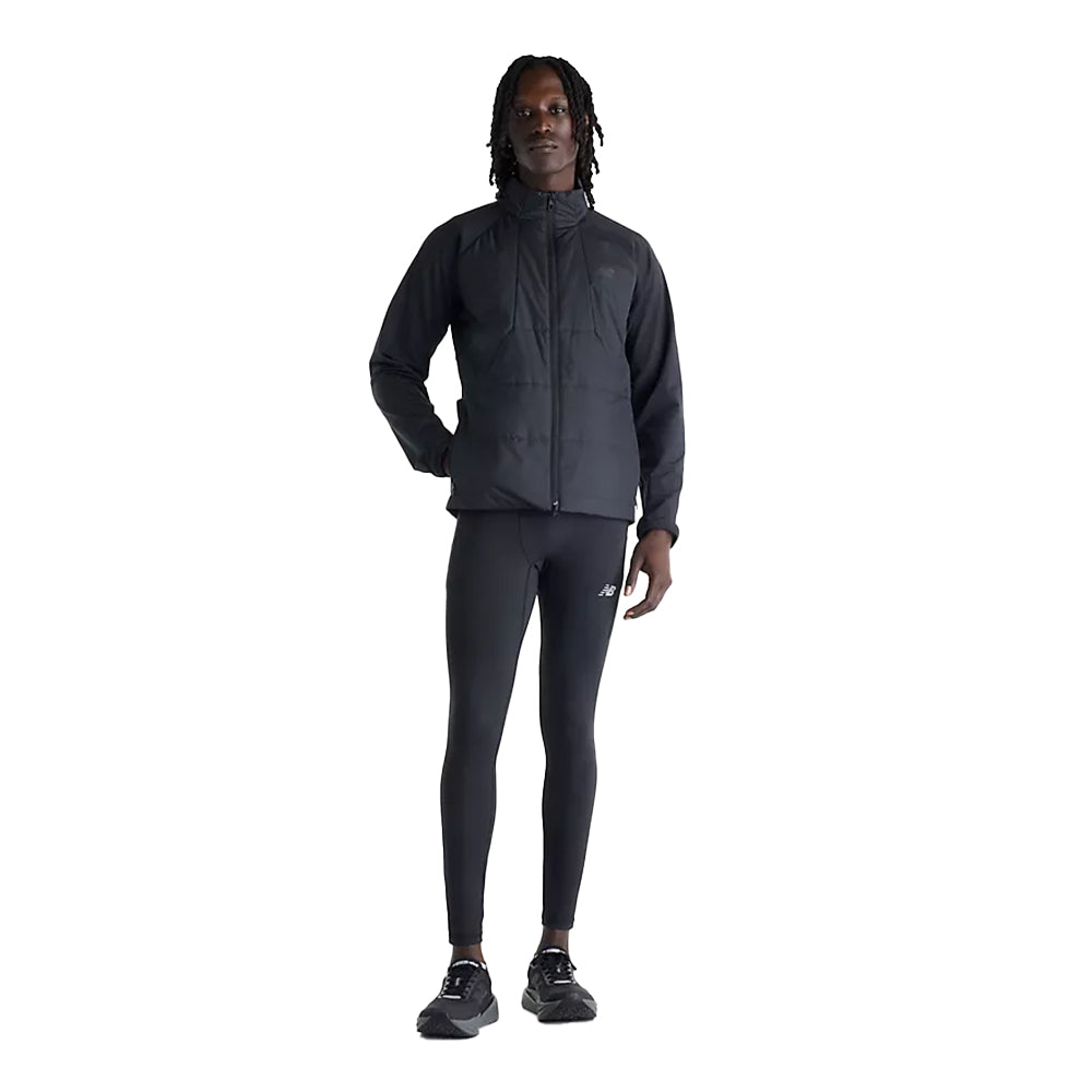 New Balance Men's Winter Run Jacket- BlackToe Running