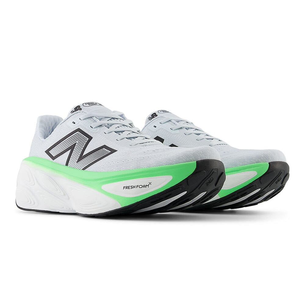 New Balance Men's Fresh Foam X More V5 - BlackToe Running#colour_ice-blue-electric-jade