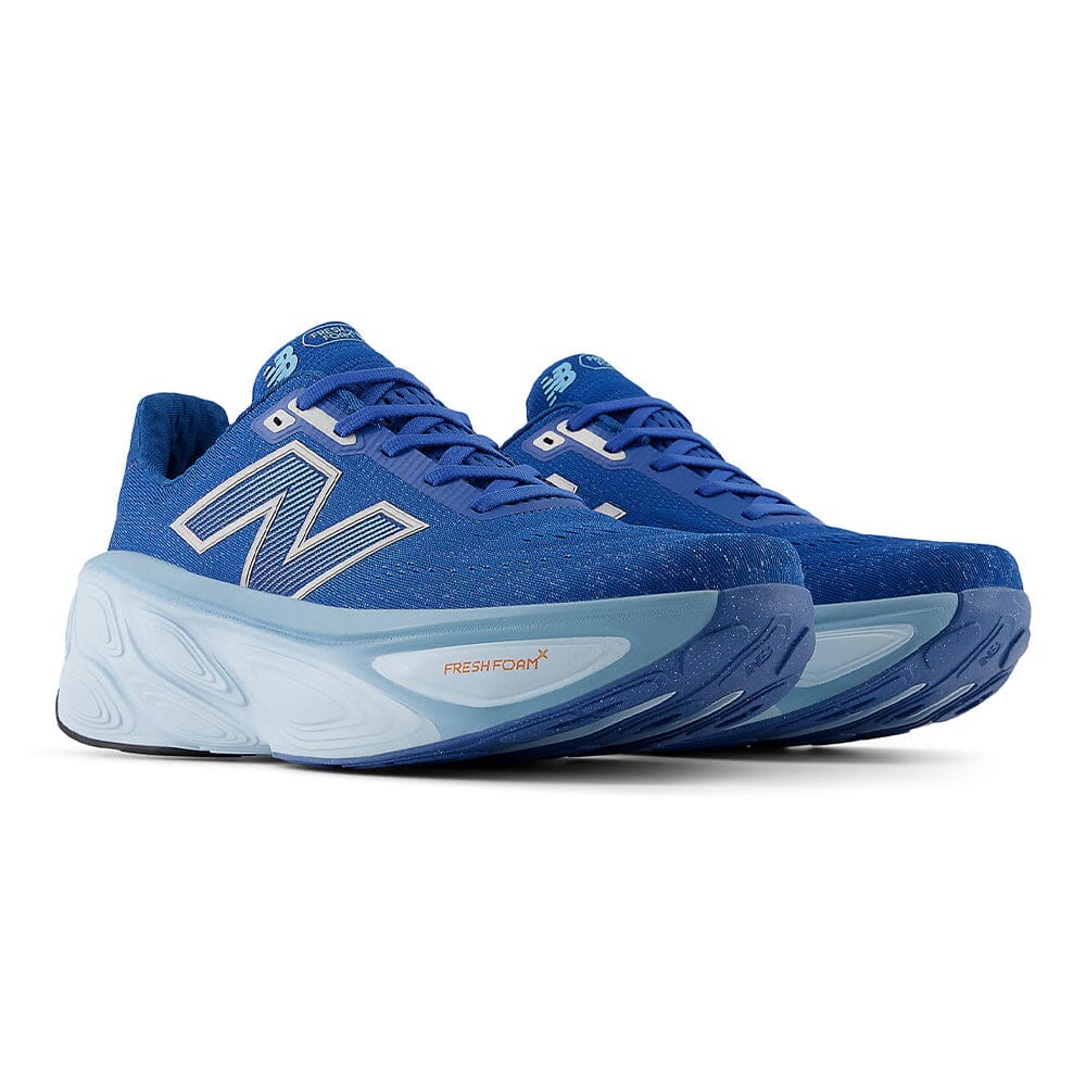 New Balance Men's Fresh Foam X More V5 - BlackToe Running#colour_blue-agate