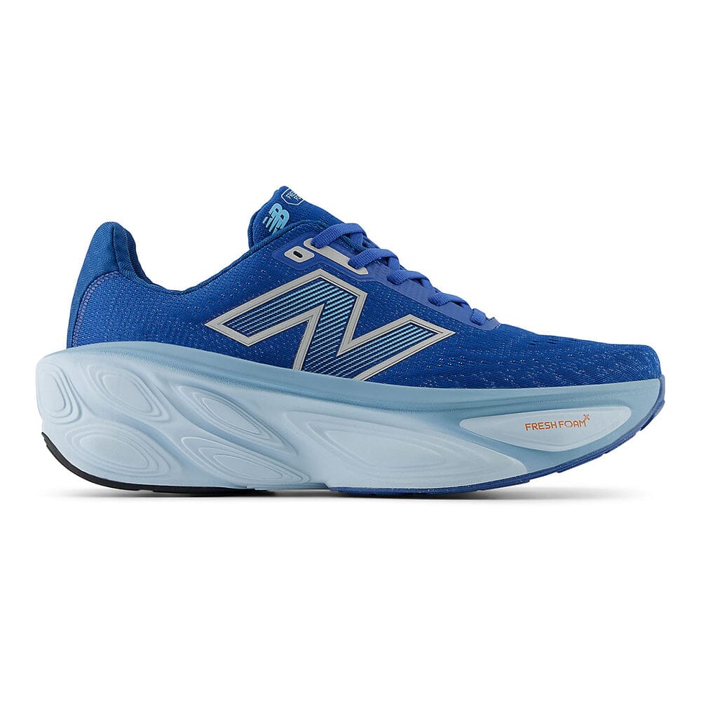 New Balance Men's Fresh Foam X More V5 - BlackToe Running#colour_blue-agate