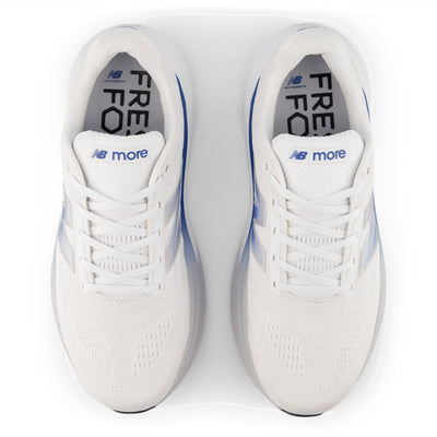 New Balance Men's Fresh Foam X More V6 - BlackToe Running#colour_white-blue-agate