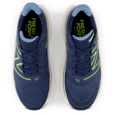 New Balance Men's Fresh Foam X More V4 Men's Shoes - BlackToe Running#colour_new-balance-navy