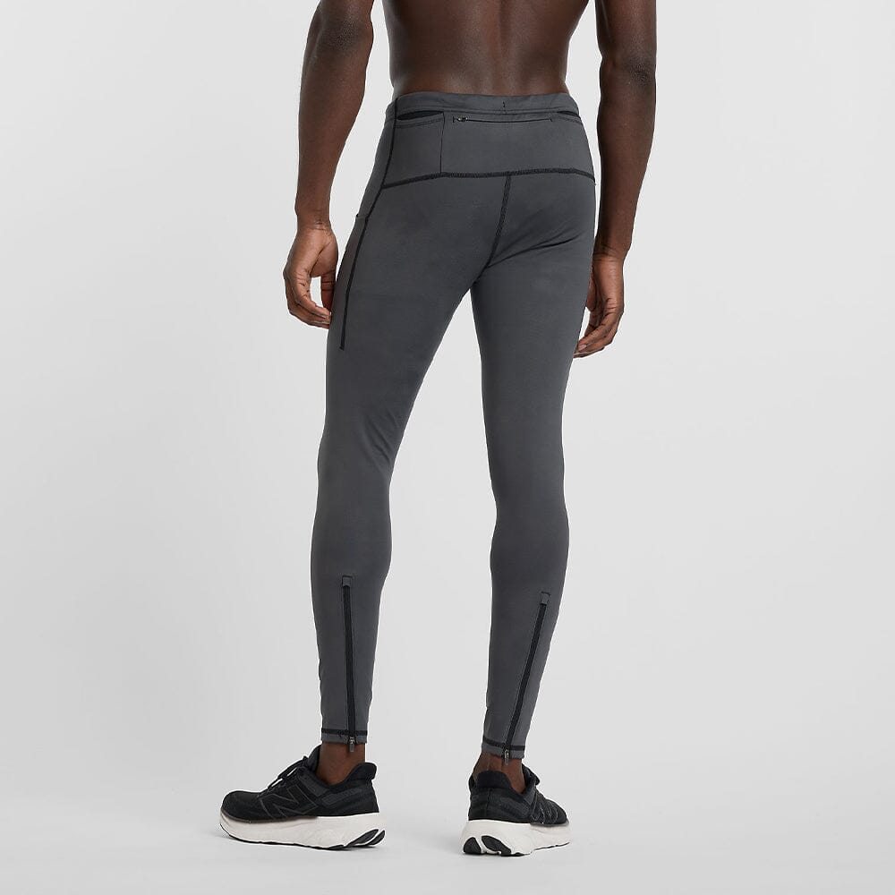 New Balance Men's Athletics Reflective Warming Pocket Tight - BlackToe Running