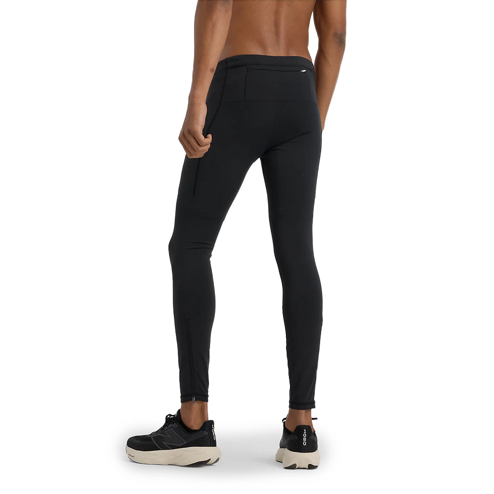 New Balance Men's RC Pocket Legging 28" - BlackToe Running#colour_black