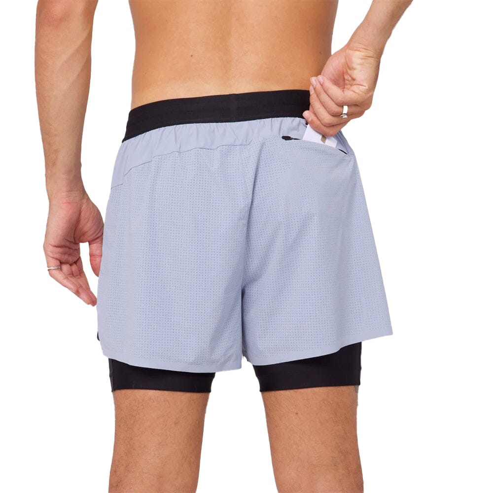 Bandit Running Men's Vento™ 4" 2-in-1 Short - BlackToe Running#colour_smokey-blue