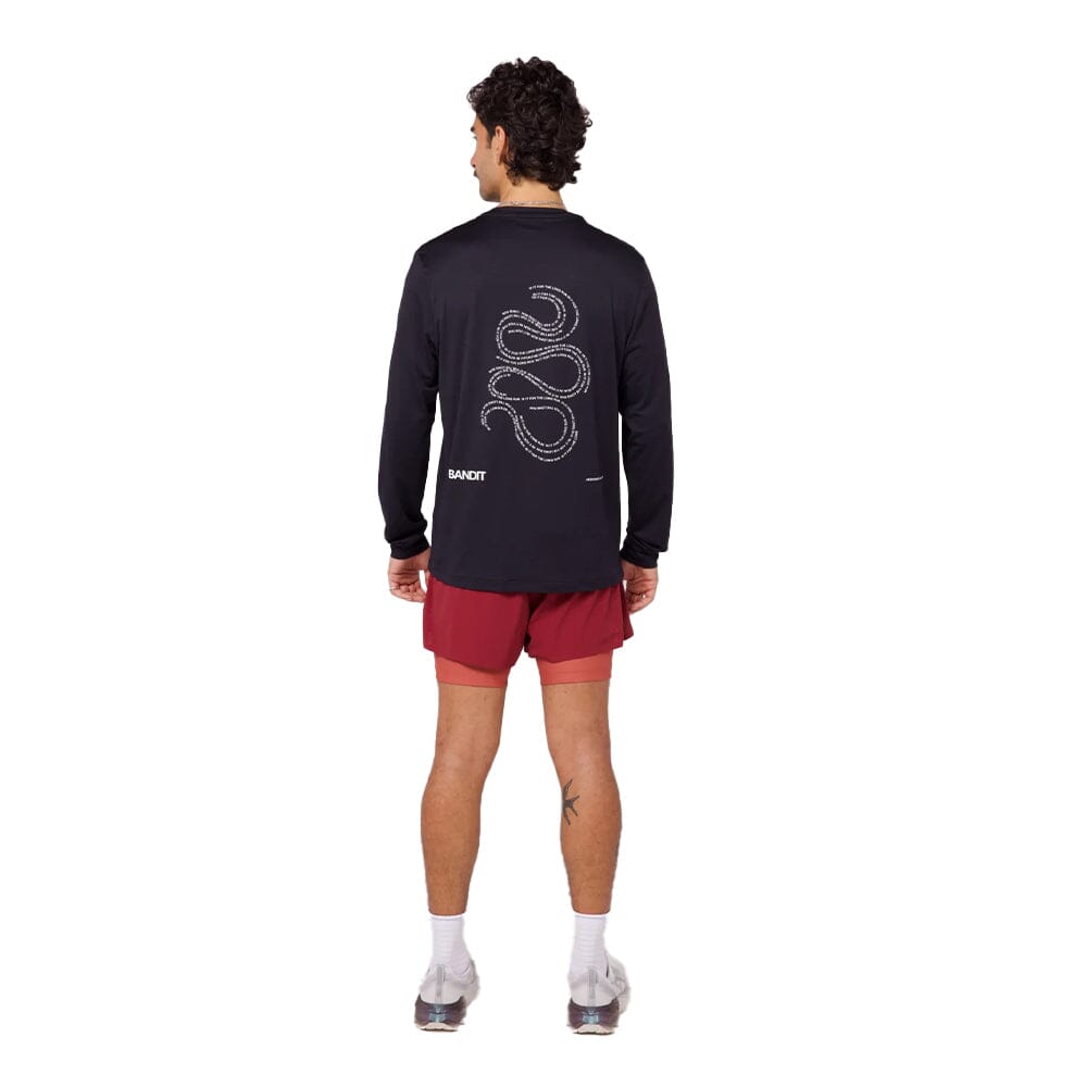 Bandit Running Men's Vento™ 4" 2-in-1 Short - BlackToe Running#colour_cherry-currant