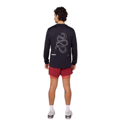 Bandit Running Men's Vento™ 4" 2-in-1 Short - BlackToe Running#colour_cherry-currant