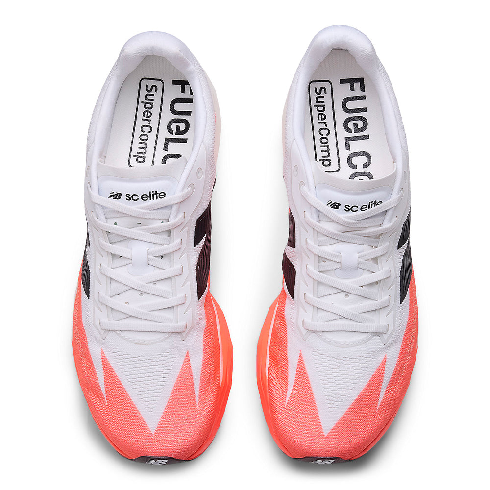 New Balance Men's FuelCell SuperComp Elite v5 - BlackToe Running#colour_urgent-red-white