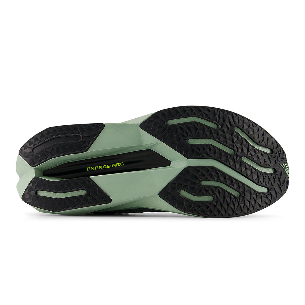 New Balance Men's FuelCell SuperComp Trainer v3 - BlackToe Running#colour_mosaic-green-lone-star-grey